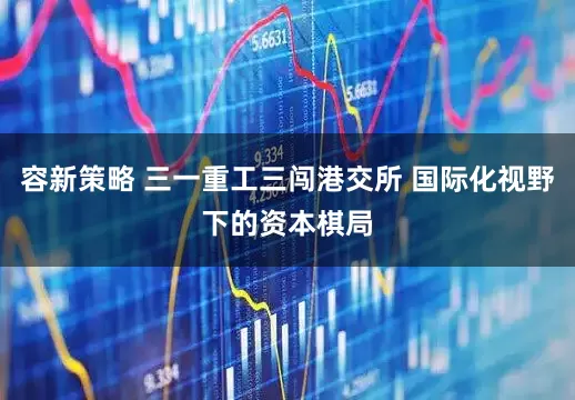 容新策略 三一重工三闯港交所 国际化视野下的资本棋局