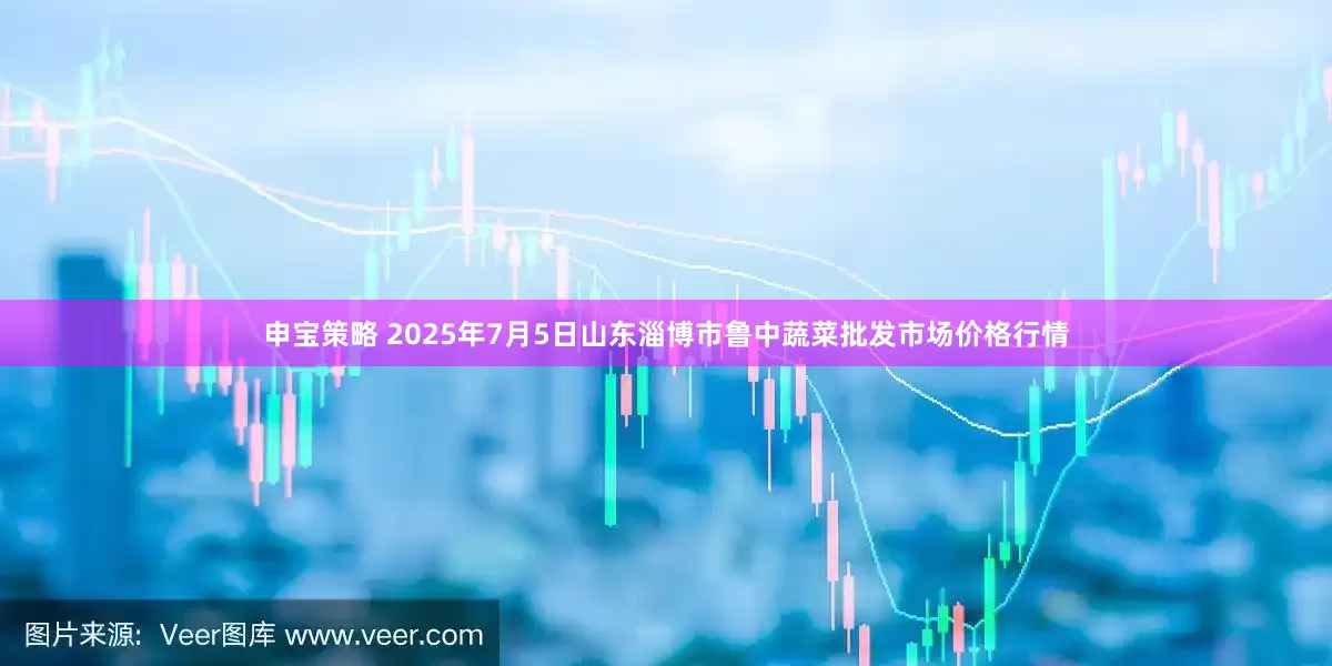 申宝策略 2025年7月5日山东淄博市鲁中蔬菜批发市场价格行情