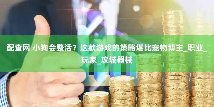 配查网 小狗会整活？这款游戏的策略堪比宠物博主_职业_玩家_攻城器械