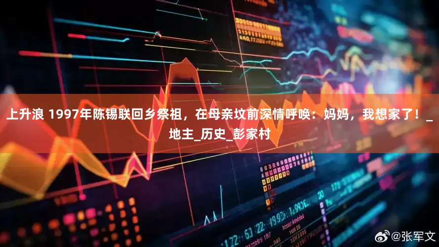 上升浪 1997年陈锡联回乡祭祖，在母亲坟前深情呼唤：妈妈，我想家了！_地主_历史_彭家村